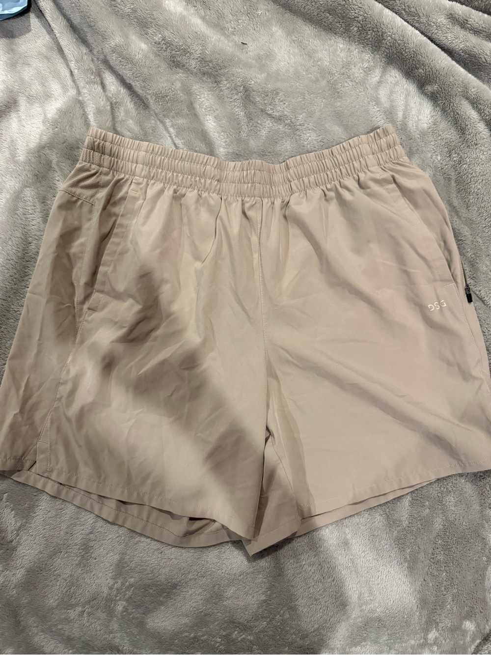 DSG Men's Light Taupe Athletic Shorts